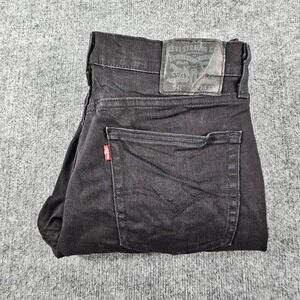 Levi's 541 Athletic Taper Jeans Men's 33x34 Faded Black Denim Tapered Leg